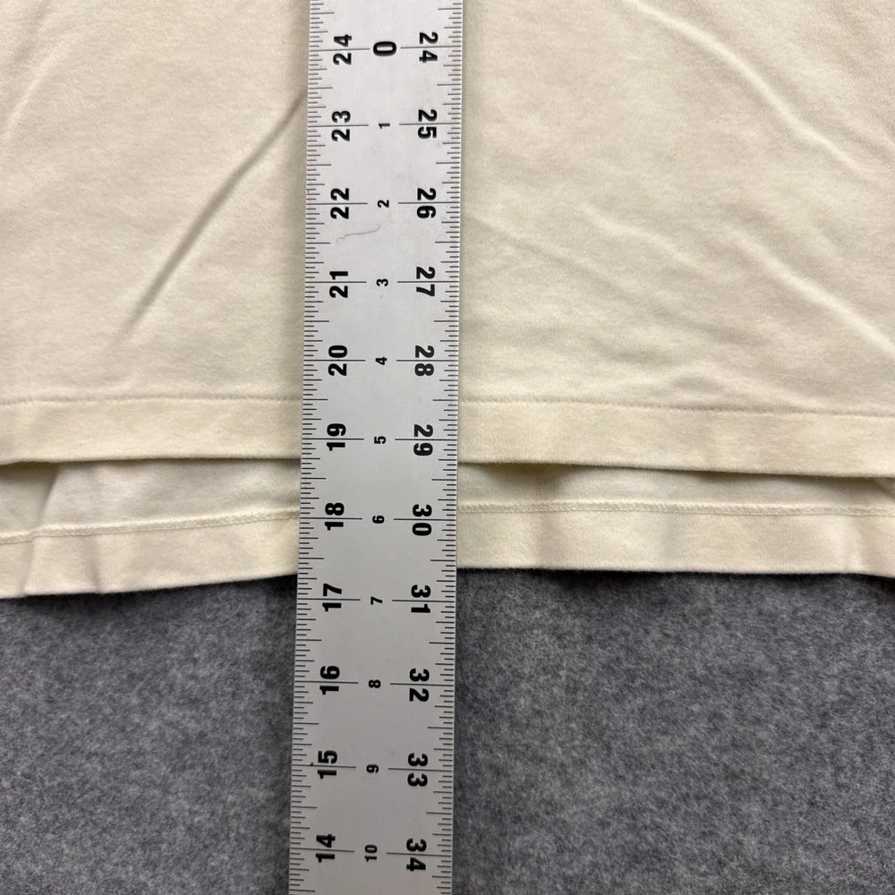 Polo Ralph Lauren Mens XL Cream Cotton Short Sleeve Pony‎ Logo Polo Shirt